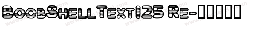 BoobShellText125 Re字体转换